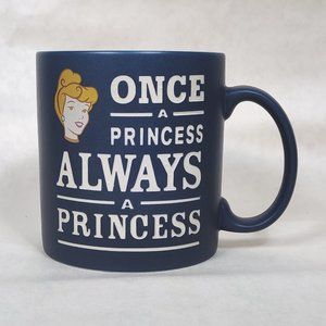 Disney Parks Cinderella Mug Once A Princess Always a Princess Ceramic 20 oz
